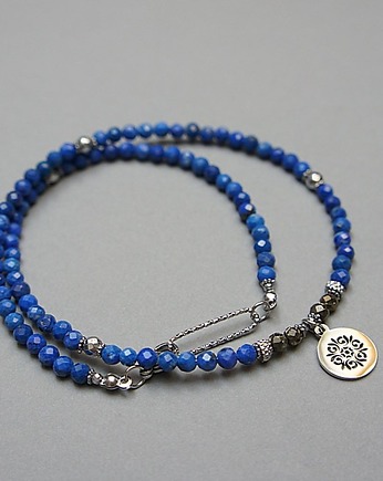Lapis lazuli vol. 17 /choker/ - Szlachetna kolekcja, KiKa pracownia