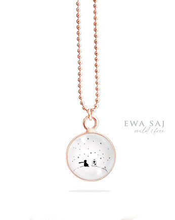 Little Love / Mały książę  mini medalik, Ewa Saj  Silver