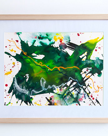 ORYGINAŁ - Stain No.9 - 30 x 40 cm, Gosia Sendlewska