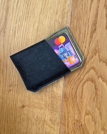 Etui na karty miętowe + C, marmollada