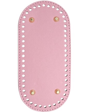 Baza ze Skóry Owalna do Torebki Szydełkowania SKÓRA Podstawa Spód 22x10cm, smxdsgn