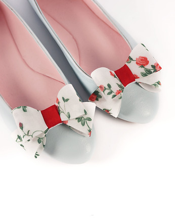 Klipsy do butów Coquet-Kokardki 3D M/Fresh Rose, Coquet