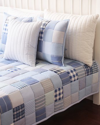 Narzuta patchworkowa |MOTA| 135x210cm, patchwork house