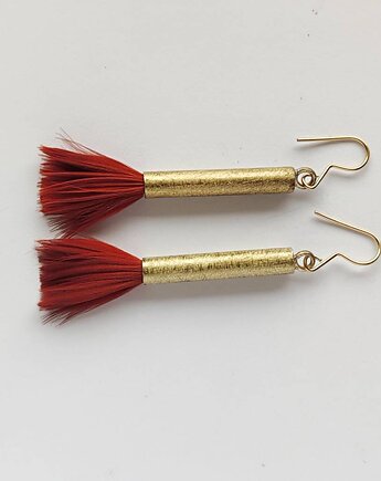 PIÓRKO kolczyki, Katarzyna Kaminska ART