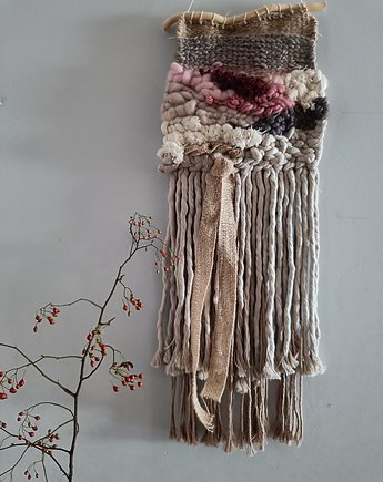 Tkana dekoracja ścienna, makatka, Splotyart