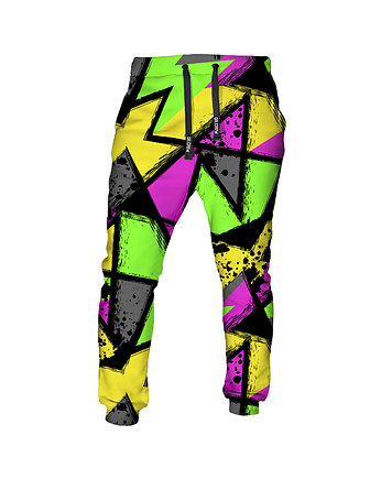 DR.CROW Spodnie Fullprint Abstract Geometric, DrCrow
