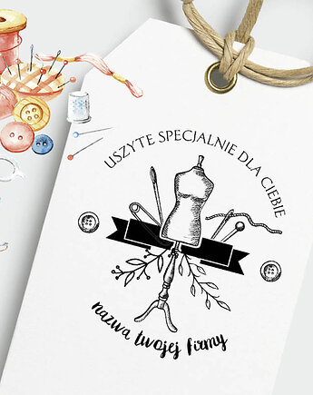 Stempel z gotowym wzorem uszyte specjalnie dla Ciebie, ALE Pomysl