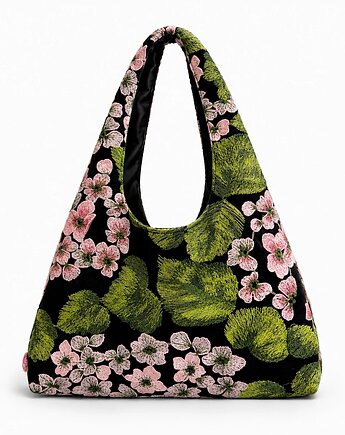 Torebka hobo Ortensia Black, ZANE