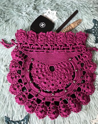 Torebeczka koronkowa wiktoriańska, Księżycowa ćma