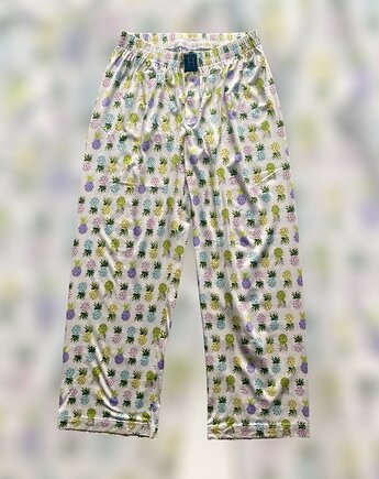 Spodnie bawełniane do spania piżama ANANAS, HisOutfit