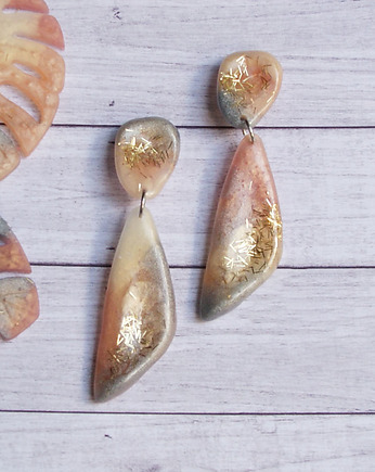 UNIKATOWE klipsy - kolekcja FAIRY, kaktusia