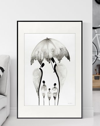 Obraz 50X70 cm wykonany ręcznie, MiniMalArt