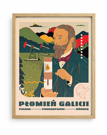 Plakat Płomień Galicji, Ewelina Gąska
