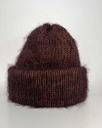 Puchata czapa, fumi knits