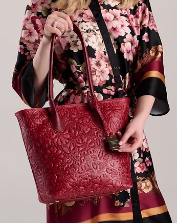 Torba Skórzana - Shopper  Koszyk (6775), BOSCCOLO
