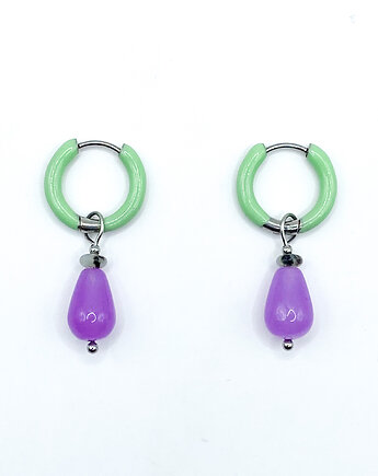 Emaliowane Kółeczka z zawieszką, SZLIFY