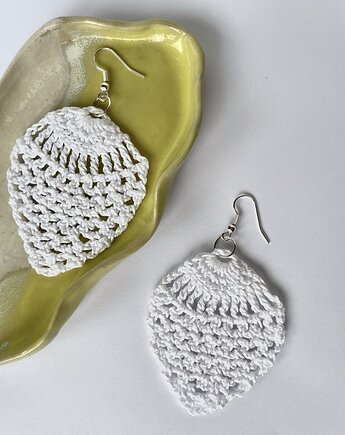 Szydełkowe kolczyki #01, Prześwity