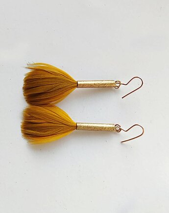 PIÓRKO kolczyki, Katarzyna Kaminska ART