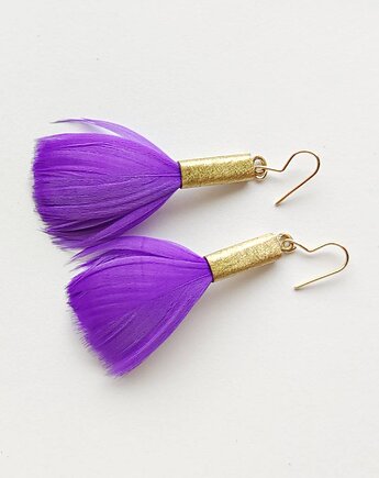 PIÓRKO kolczyki, Katarzyna Kaminska ART