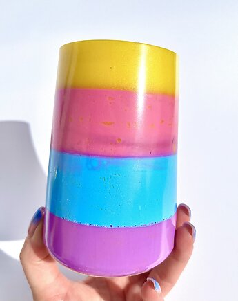 Wazonik kubek z żywicy epoksydowej, My Resin Design