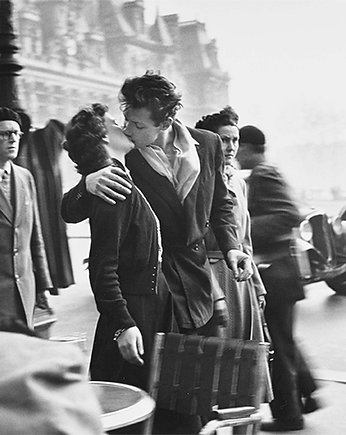 Najsłynniejszy pocałunek świata - reprodukcja zdjęcia Roberta Doisneau, OKAZJE - Prezent na Ślub