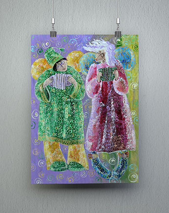 Harmonijka. Plakat, 4mara Marina Czajkowska