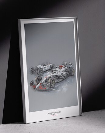 Plakat Motoryzacja -  Redbull RB21, Peszkowski Graphic