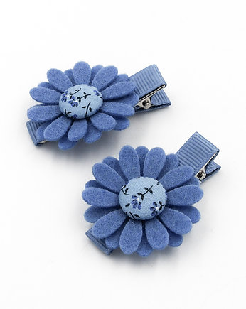 Spinki do włosów Flowers Blue Little Flowers, Momilio