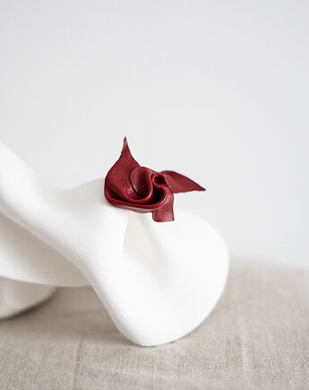 Kolczyki FAŁDY burgund, Fałda studio