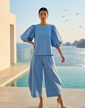 Denim Jeans Baby Blue komplet set OrtizMauii, OTTAVIANO Dominika Mlynczak