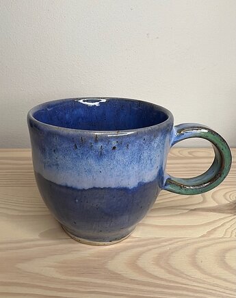 Kubek niebieski w piegi, PIEGO Ceramika