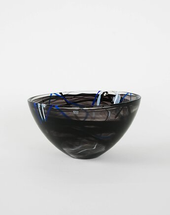 Misa szklana Contrast, szwedzki design, lata 80, Kosta Boda, Anna Ehrner, Przetwory design