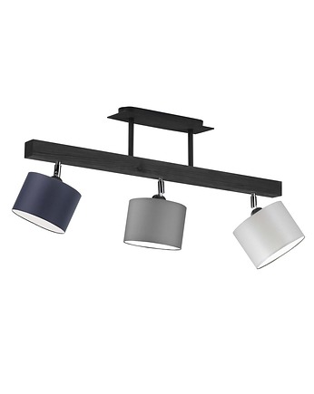 Nowoczesna lampa sufitowa z 3 punktami światła HOLLYWOOD, LYSNE