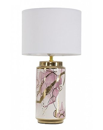 Lampa Stołowa Lampa Stojąca Ceramiczna Glam Rosa, OKAZJE - Prezent na 80 urodziny