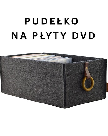 Pudełko na płyty DVD - pojemnik grafitowy, Green Sheep