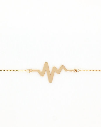 Złota bransoletka puls pr. 585, VENA Jewellery