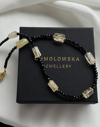 Naszyjnik Cytryn i Turmalin, Chmolowska Jewellery