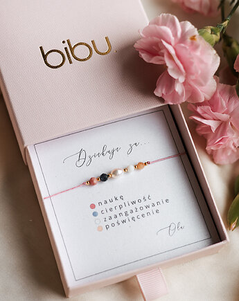 Bransoletka wdzięczności dla nauczyciela, Bibu bijoux