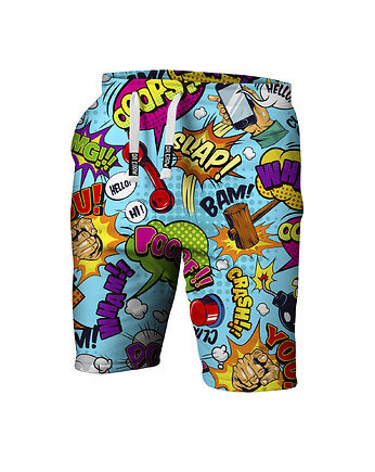 Krótkie Spodenki Shorty Boy DR.CROW Komiks Blue, DrCrow