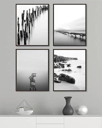 PLAKATY czarno białe fotografie galeria, black dot studio