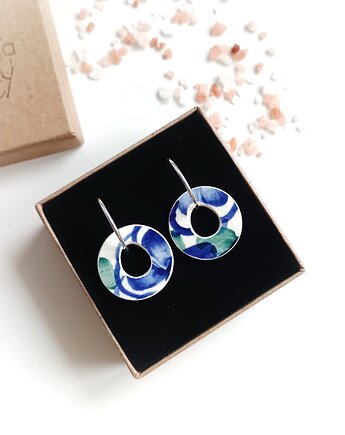 Kolczyki ceramiczne Włocławek koła