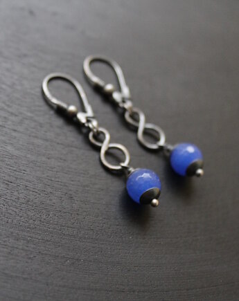 Kolczyki deep blue, fado