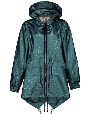 Kurtka Parka Raindrops GREEN, Sweet Rain