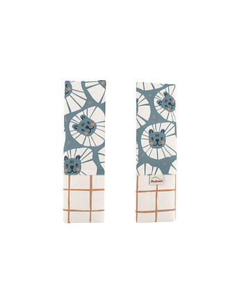 Ochraniacze na pasy Denim Lions, Malomi Kids