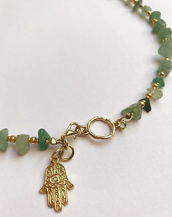 Vintage choker z kamieniami, Luna by Sisters