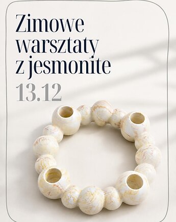 Zimowe warsztaty - jesmonite, Fomu Studio