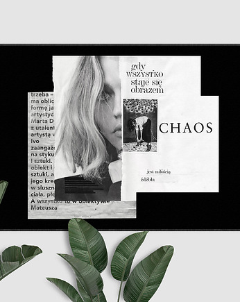 Chaos - grafika fotograficzna kolaż collage, ILOBAHIE