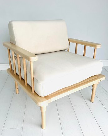 Fotel Sandu. Japandi Easychair, Playwood Design