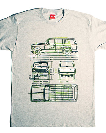 Koszulka NISSAN PATROL GRAY tshirt, 777 Tshirts