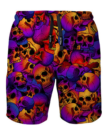Shorty Kąpielowe Męskie DR.CROW Skulls Ombre, DrCrow